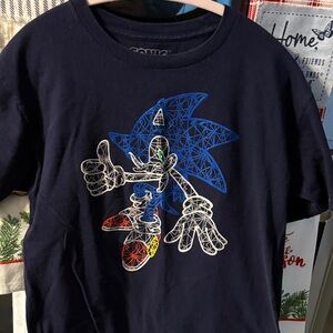Sonic the Hedgehog Navy Blue Graphic Tee
